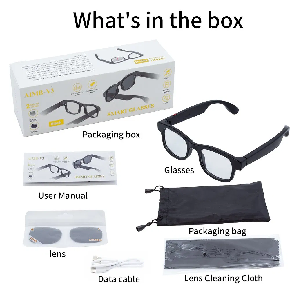 AIMB - V3 AI SMART GLASSES view 3